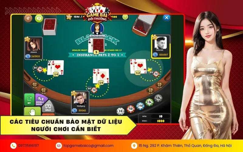 Các tiêu chuẩn bảo mật dữ liệu người chơi cần biết