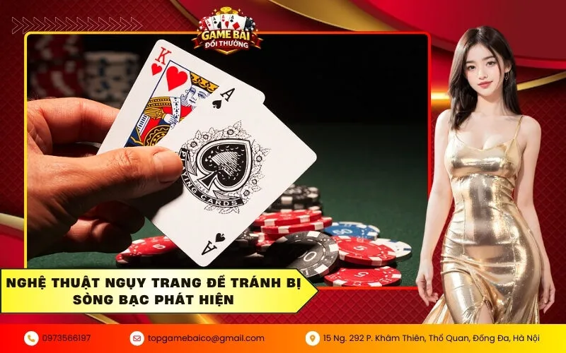 Nghệ thuật ngụy trang để tránh bị sòng bạc phát hiện